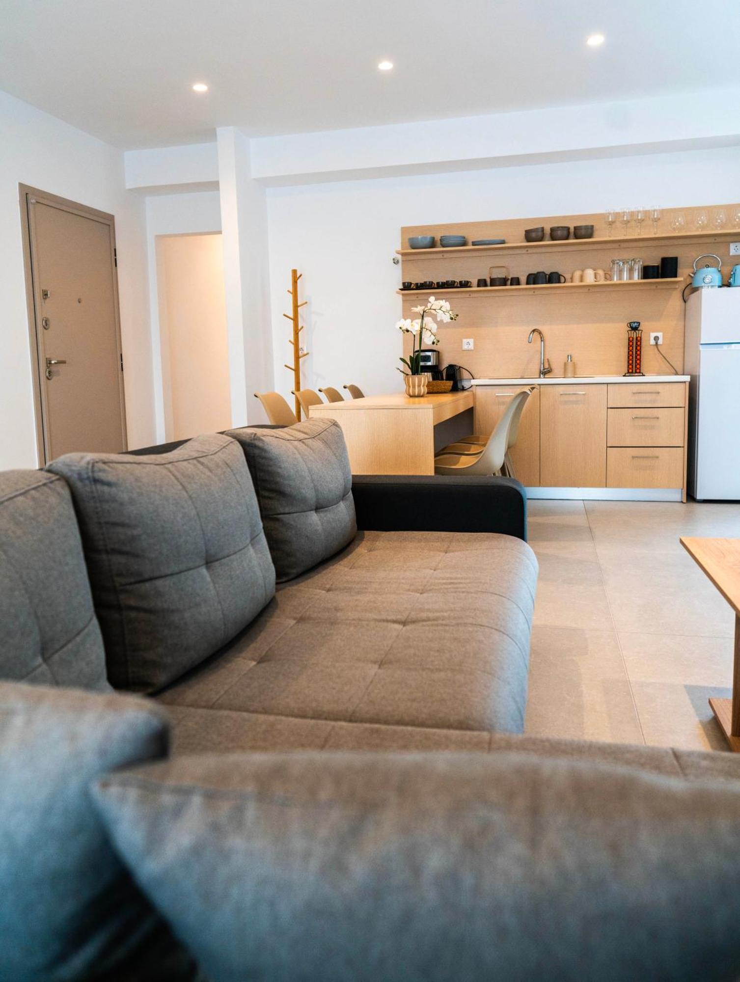 White Luxury Apartment Tríkala Eksteriør billede